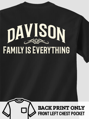 Family Black Adult Pocket T-Shirt