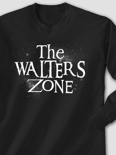 Family Zone Black Adult Long Sleeve