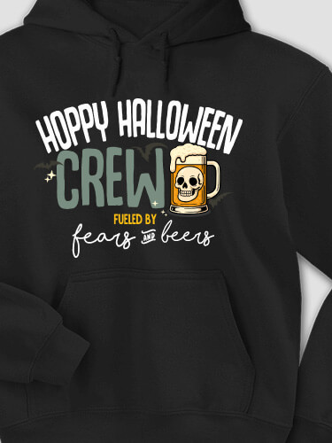 Fears And Beers Black Adult Hooded Sweatshirt