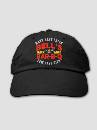 Few Have Died BBQ Black Embroidered Hat
