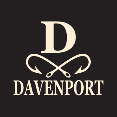 Black Fishing Monogram Personalized default 