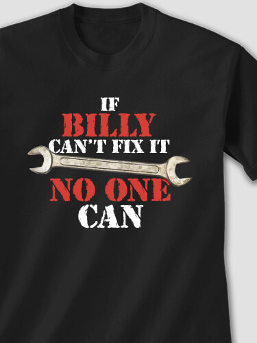 Fix It Black Adult T-Shirt