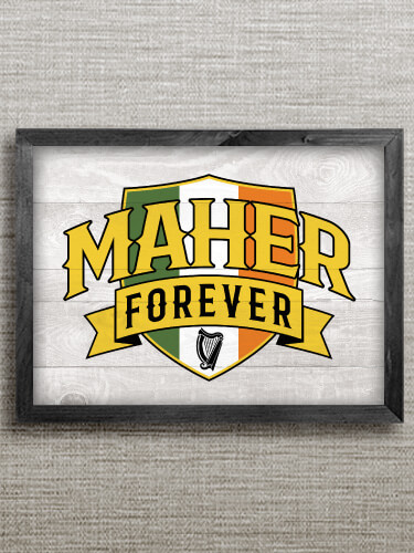 Forever Black Framed Wall Art 16.5 x 12.5