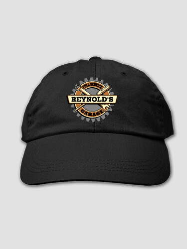 Garage Black Embroidered Hat