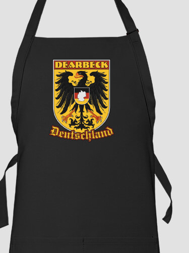 German Eagle Black Apron