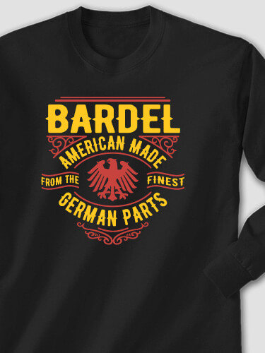 German Parts Black Adult Long Sleeve