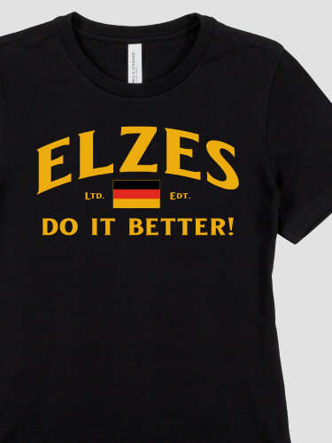 Black Germans Do It Better Personalized premium-ladies-tshirt 