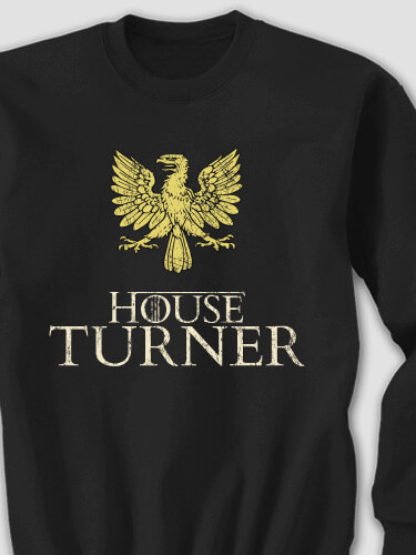 House Black Adult Sweatshirt