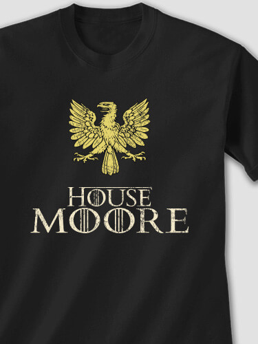 House Black Adult T-Shirt