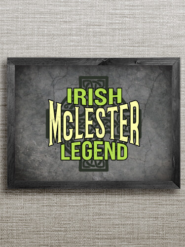 Irish Legend Black Framed Wall Art 16.5 x 12.5