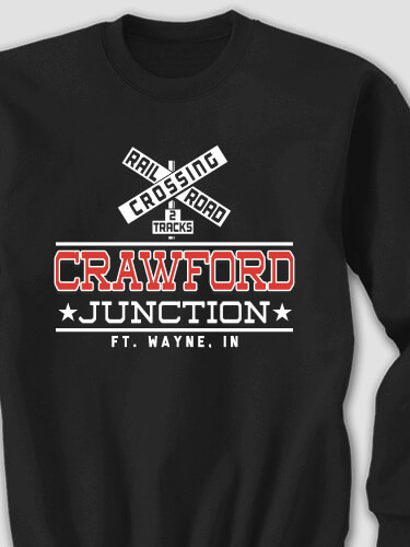 Junction Black Adult Sweatshirt