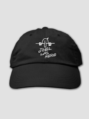 Kilroy Black Embroidered Hat