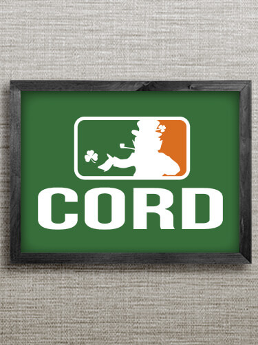 Major League Irish Black Framed Wall Art 16.5 x 12.5