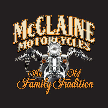 Black Motorcycle Family Tradition Personalized default 