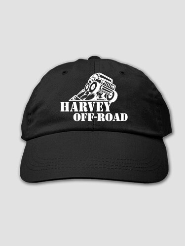 Off-Road Black Embroidered Hat