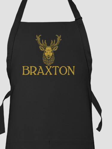 Old Stag Black Apron