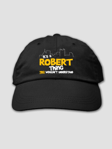 Pittsburgh Thing Black Embroidered Hat