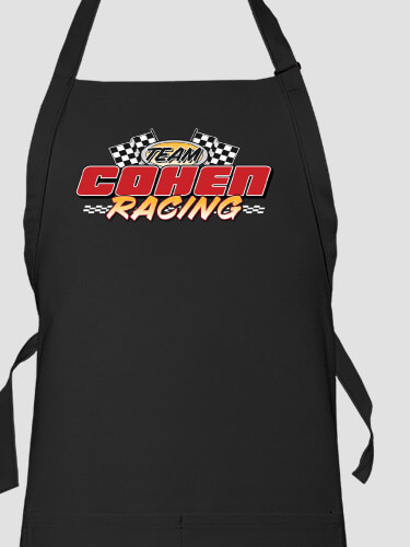 Racing Team Black Apron