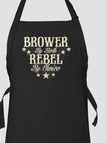 Rebel Black Apron