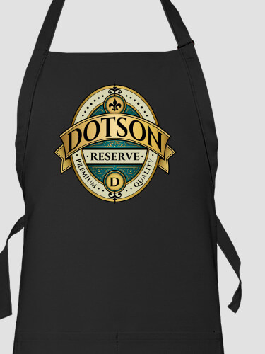 Reserve Black Apron