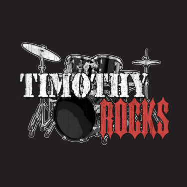 Black Rocks Drums Personalized default 