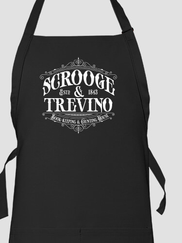 Scrooge Black Apron