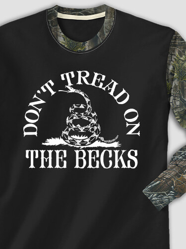 Don't Tread Black/SFG Camo Adult 2-Tone Camo Long Sleeve T-Shirt