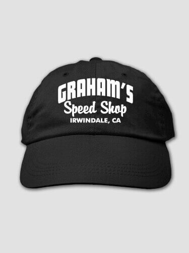 Speed Shop BP Black Embroidered Hat