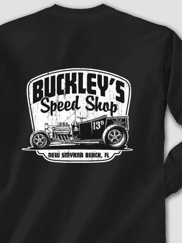 Speed Shop BP Black Adult Long Sleeve