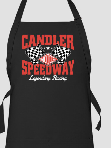 Speedway Black Apron