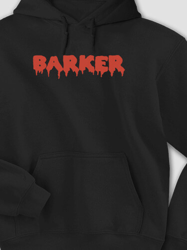 Spooky Black Adult Hooded Sweatshirt