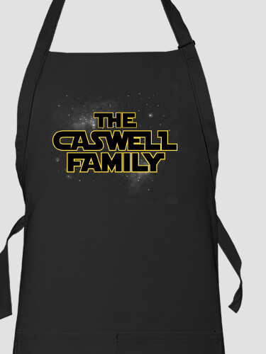 Star Family Black Apron