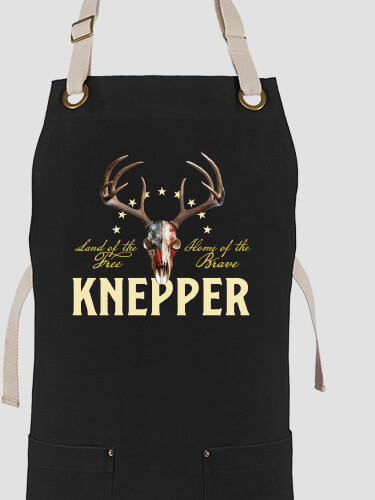 American Hunter Black/Stone Canvas Work Apron