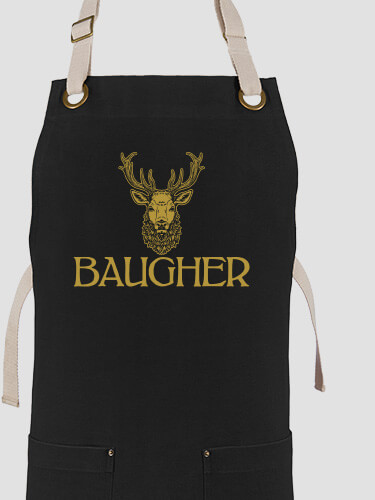 Old Stag Black/Stone Canvas Work Apron
