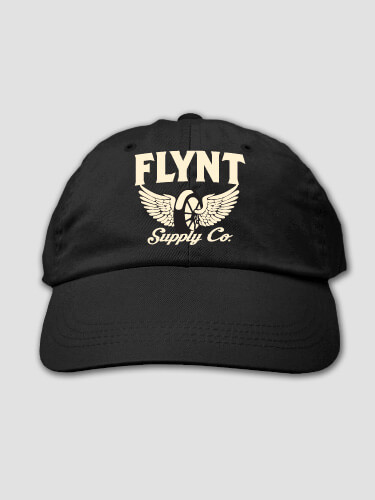 Supply Company Black Embroidered Hat