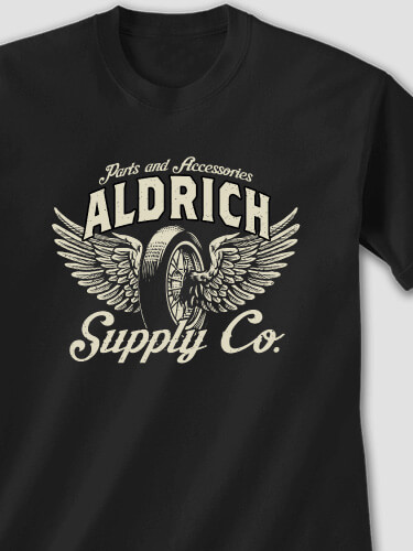Supply Company Black Adult T-Shirt