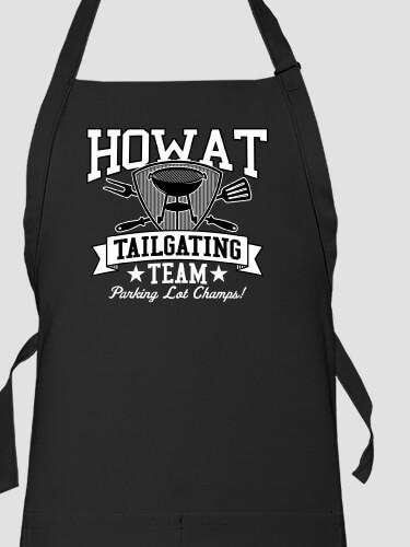 Tailgating Team Black Apron