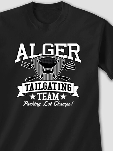 Tailgating Team Black Adult T-Shirt