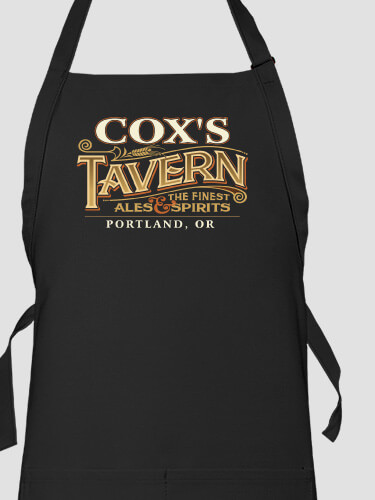 Tavern Black Apron