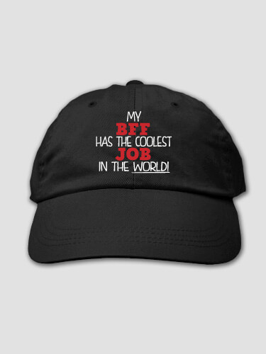 The Coolest Black Embroidered Hat