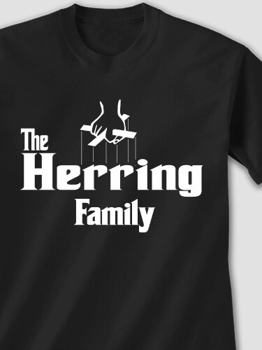 The Family Black Adult T-Shirt