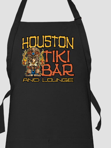 Tiki Bar Black Apron