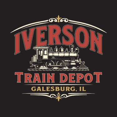 Black Train Depot Personalized default 