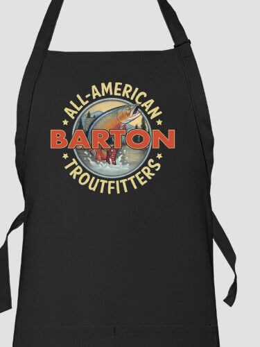 Troutfitters Black Apron