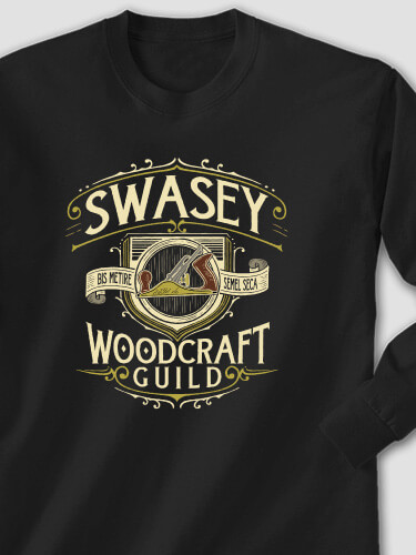 Woodcraft Guild Black Adult Long Sleeve