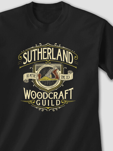 Woodcraft Guild Black Adult T-Shirt