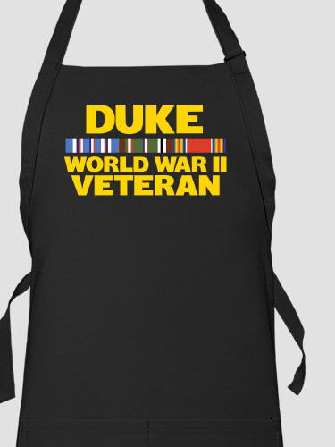 WW2 European Veteran Black Apron