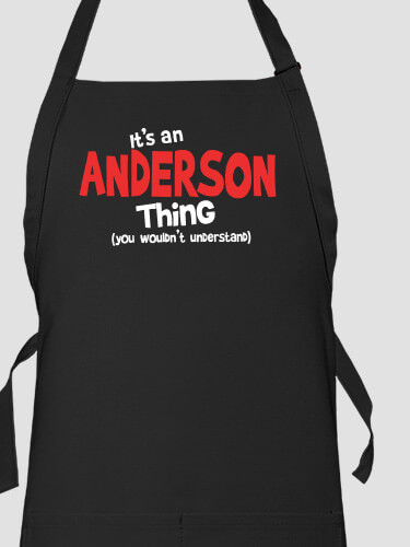 You Wouldn't Understand Black Apron