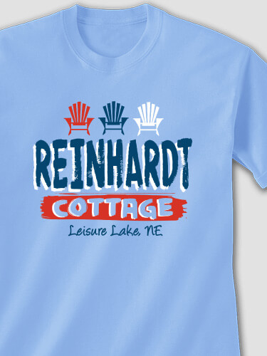 Cottage Carolina Blue Adult T-Shirt