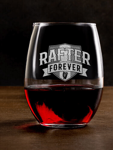 Forever Clear Stemless Wine Glass - Engraved (single)